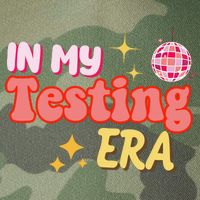 In My Testing Era Funny Testing Teacher Teaching Student Testing Legacy Tie Dye Trucker Hat
