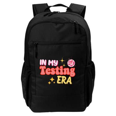 In My Testing Era Funny Testing Teacher Teaching Student Testing Backpack