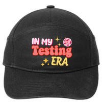 In My Testing Era Funny Testing Teacher Teaching Student Testing 7-Panel Snapback Hat