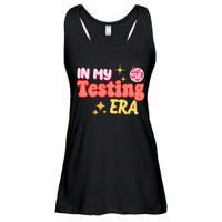 In My Testing Era Funny Testing Teacher Teaching Student Testing Ladies Essential Flowy Tank