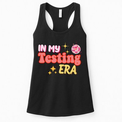 In My Testing Era Funny Testing Teacher Teaching Student Testing Womens Tank Top