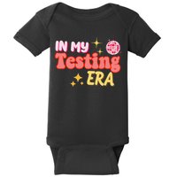 In My Testing Era Funny Testing Teacher Teaching Student Testing Baby Bodysuit