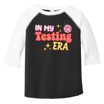 In My Testing Era Funny Testing Teacher Teaching Student Testing Toddler Fine Jersey T-Shirt