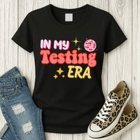 In My Testing Era Funny Testing Teacher Teaching Student Testing Womens T-Shirt