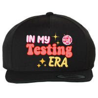 In My Testing Era Funny Testing Teacher Teaching Student Testing Wool Snapback Cap