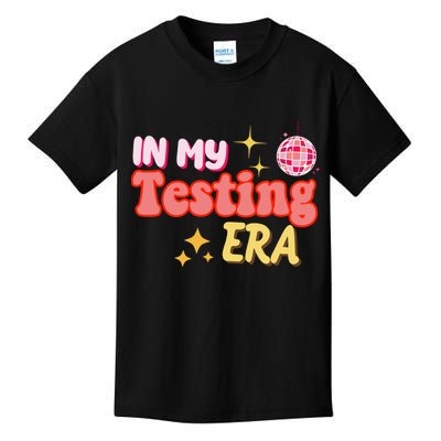 In My Testing Era Funny Testing Teacher Teaching Student Testing Kids T-Shirt