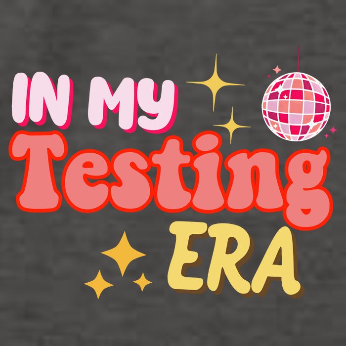 In My Testing Era Funny Testing Teacher Teaching Student Testing Vector Backpack