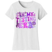 In My Testing Era Funny Teacher Exam Day Women's T-Shirt