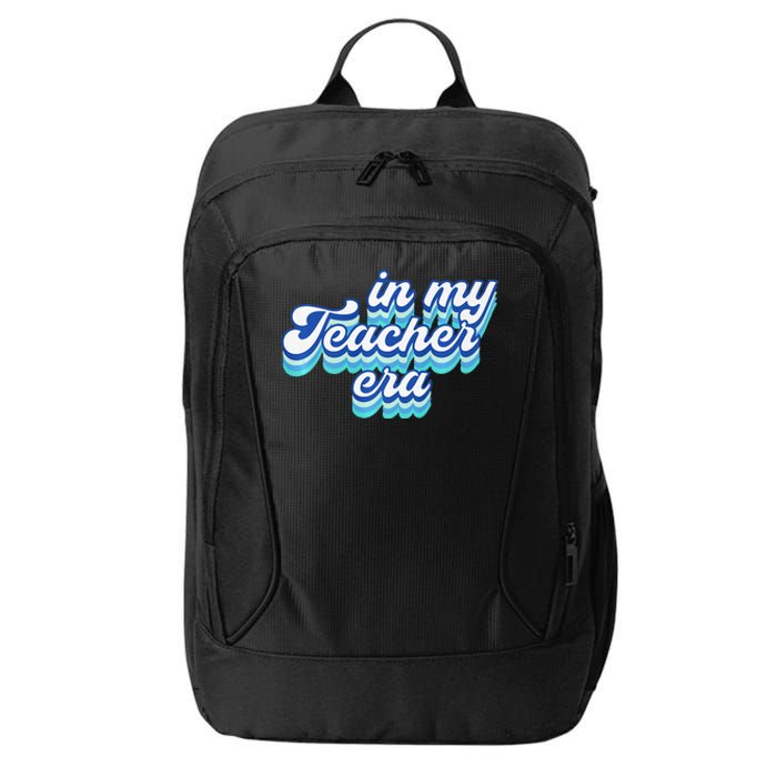 In My Teacher Era In Blue City Backpack