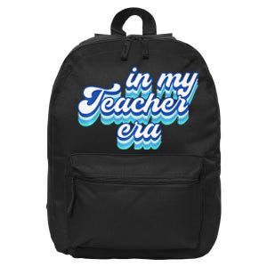 In My Teacher Era In Blue 16 in Basic Backpack