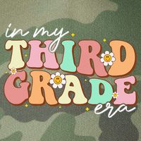 In My Third Grade Era Retro Back To School Teacher Student Legacy Tie Dye Trucker Hat