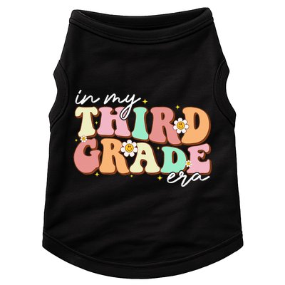 In My Third Grade Era Retro Back To School Teacher Student Doggie Tank