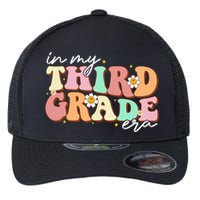 In My Third Grade Era Retro Back To School Teacher Student Flexfit Unipanel Trucker Cap