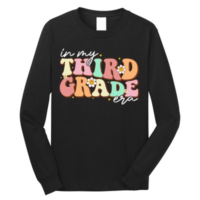 In My Third Grade Era Retro Back To School Teacher Student Long Sleeve Shirt