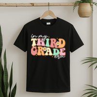 In My Third Grade Era Retro Back To School Teacher Student T-Shirt