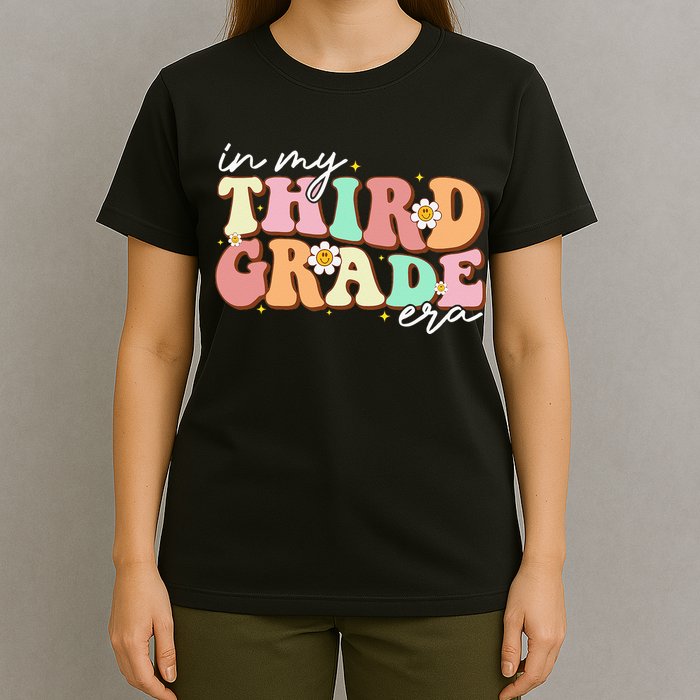 In My Third Grade Era Retro Back To School Teacher Student T-Shirt