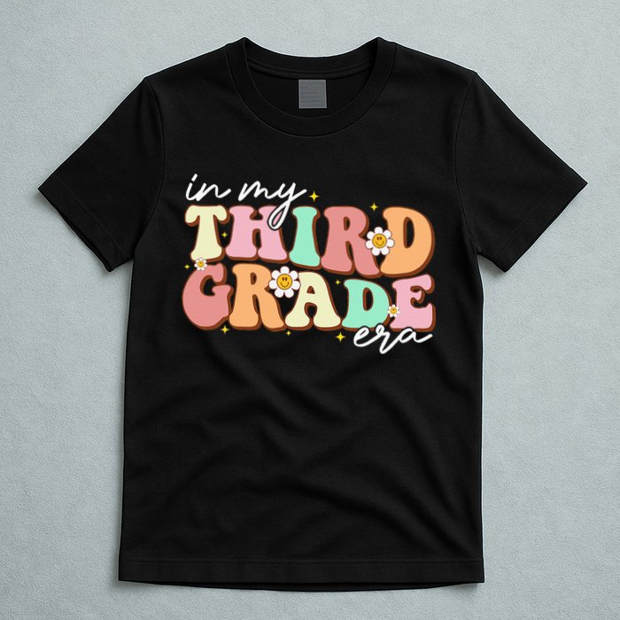 In My Third Grade Era Retro Back To School Teacher Student T-Shirt