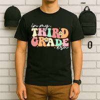 In My Third Grade Era Retro Back To School Teacher Student T-Shirt