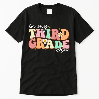 In My Third Grade Era Retro Back To School Teacher Student Tall T-Shirt