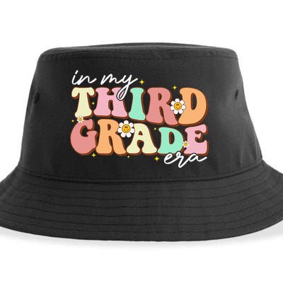 In My Third Grade Era Retro Back To School Teacher Student Sustainable Bucket Hat