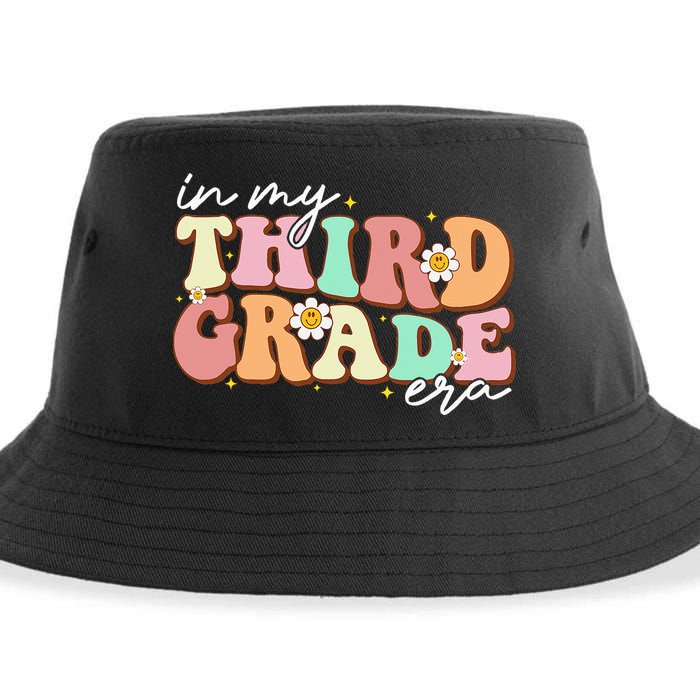 In My Third Grade Era Retro Back To School Teacher Student Sustainable Bucket Hat