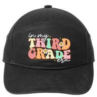 In My Third Grade Era Retro Back To School Teacher Student 7-Panel Snapback Hat