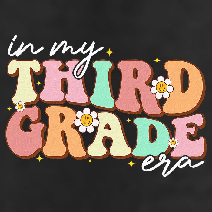 In My Third Grade Era Retro Back To School Teacher Student Adult Drive Performance Visor