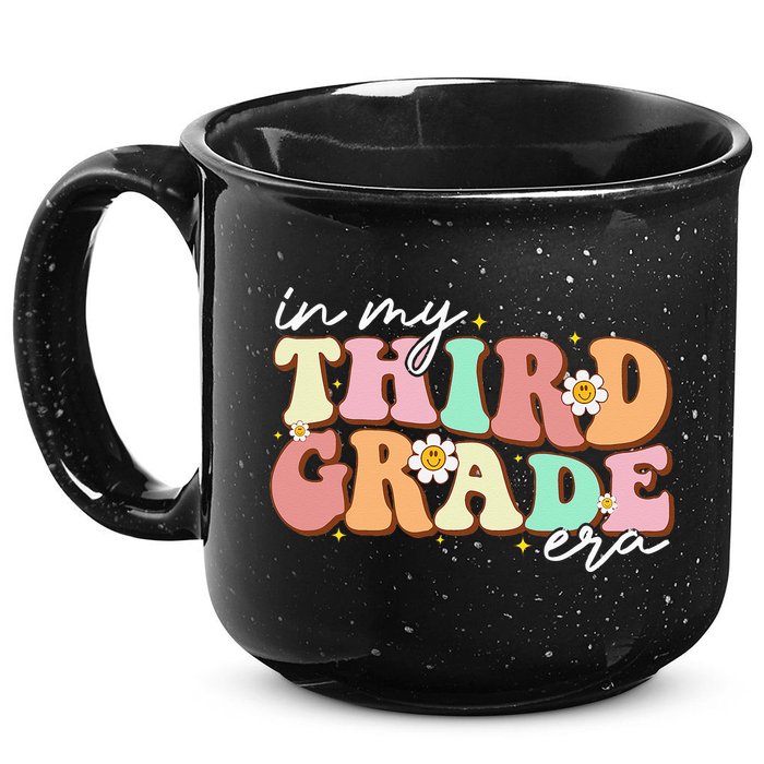 In My Third Grade Era Retro Back To School Teacher Student 15oz Campfire Ceramic Mug