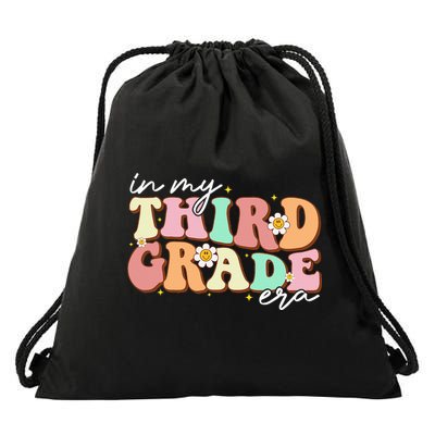In My Third Grade Era Retro Back To School Teacher Student Drawstring Bag
