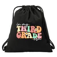 In My Third Grade Era Retro Back To School Teacher Student Drawstring Bag