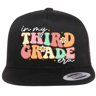 In My Third Grade Era Retro Back To School Teacher Student Flatbill Hat