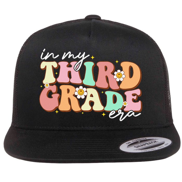 In My Third Grade Era Retro Back To School Teacher Student Flatbill Hat