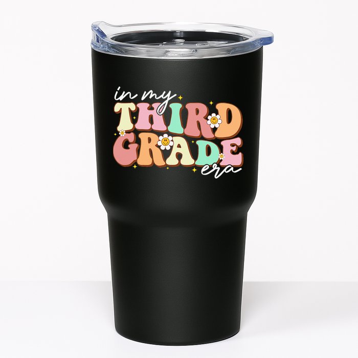 In My Third Grade Era Retro Back To School Teacher Student Tumbler