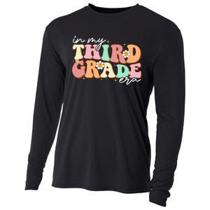 In My Third Grade Era Retro Back To School Teacher Student Cooling Performance Long Sleeve Crew