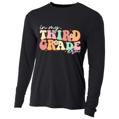 In My Third Grade Era Retro Back To School Teacher Student Cooling Performance Long Sleeve Crew