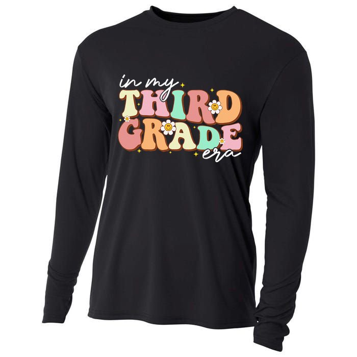 In My Third Grade Era Retro Back To School Teacher Student Cooling Performance Long Sleeve Crew