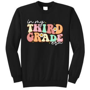 In My Third Grade Era Retro Back To School Teacher Student Tall Sweatshirt