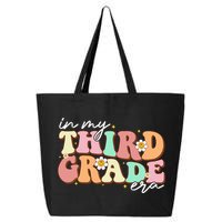In My Third Grade Era Retro Back To School Teacher Student 25L Jumbo Tote