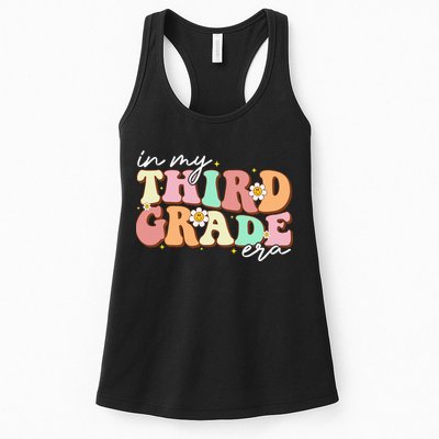 In My Third Grade Era Retro Back To School Teacher Student Womens Tank Top