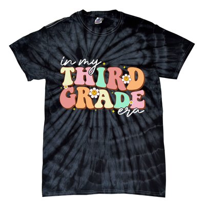 In My Third Grade Era Retro Back To School Teacher Student Tie-Dye T-Shirt