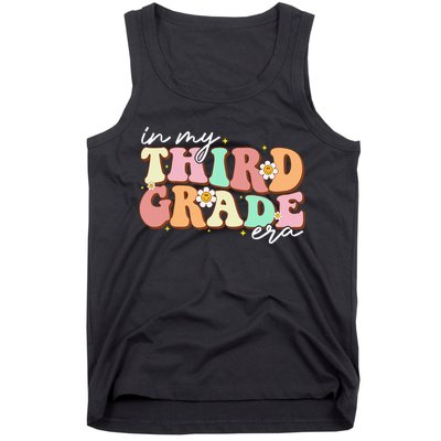 In My Third Grade Era Retro Back To School Teacher Student Tank Top