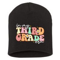 In My Third Grade Era Retro Back To School Teacher Student Short Acrylic Beanie