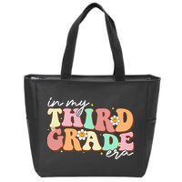 In My Third Grade Era Retro Back To School Teacher Student Zip Tote Bag