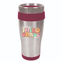 In My Third Grade Era Retro Back To School Teacher Student 16oz Travel Tumbler