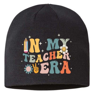 In My Teacher Era First Day Of School Teacher Back To School Sustainable Beanie