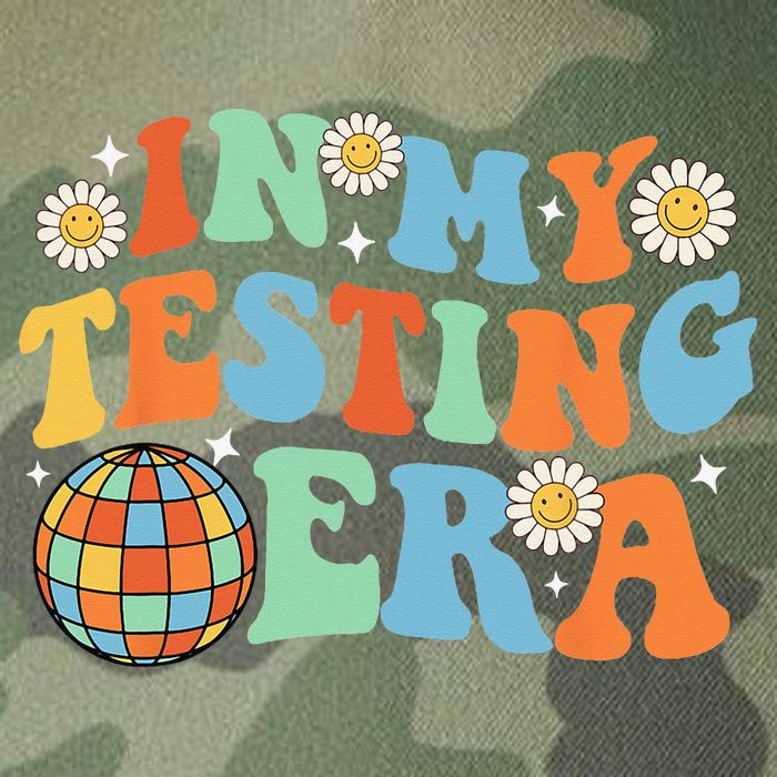 In My Testing Era Testing Day Legacy Tie Dye Trucker Hat