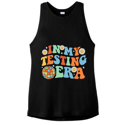 In My Testing Era Testing Day Ladies PosiCharge Tri-Blend Wicking Tank