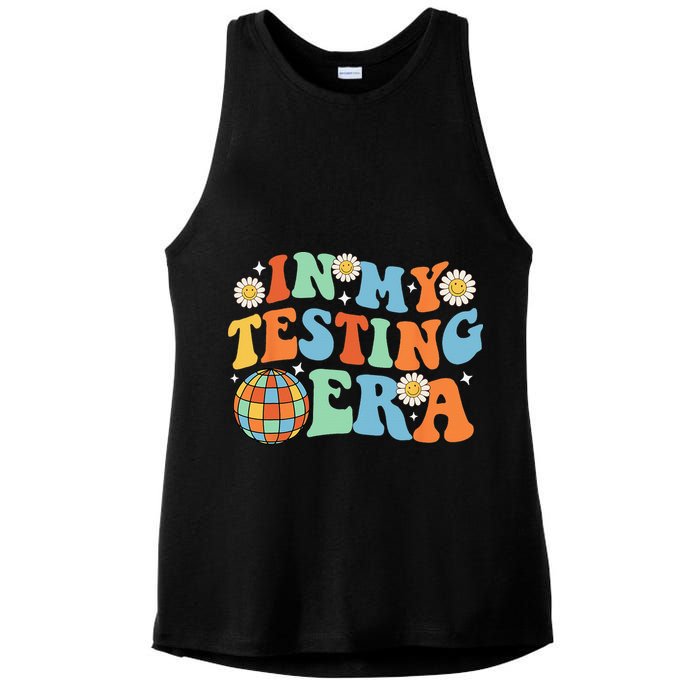 In My Testing Era Testing Day Ladies PosiCharge Tri-Blend Wicking Tank