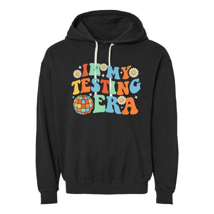In My Testing Era Testing Day Garment-Dyed Fleece Hoodie