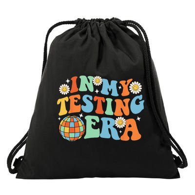 In My Testing Era Testing Day Drawstring Bag